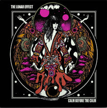 Charger l'image dans la galerie, Album cover with stylized artwork of a person in a decorative outfit, surrounded by celestial elements and text 'The Lunar Effect'.