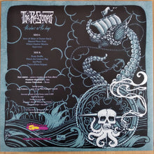Charger l'image dans la galerie, Vinyl record sleeve with octopus and ship design on a black background