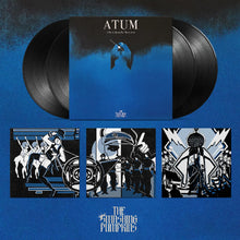 Load image into Gallery viewer, Vinyl album set with 'ATUM' by The Smashing Pumpkins on a blue background