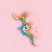 Cargar imagen en el visor de la galería, Abstract artwork with multicolored streaks and a prominent eye in the center against a pink background, representing the album 'Stargazer Lilies, The - Occabot (CD)'.