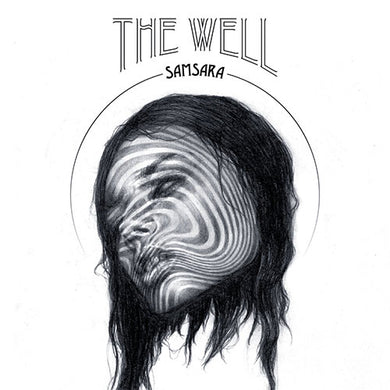 Album cover for 'The Well Samsara' with a stylized face and hair design.