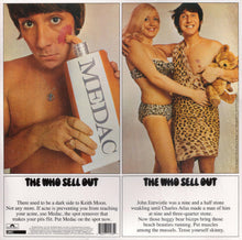 Cargar imagen en el visor de la galería, The Who - The Who Sell Out back vinyl record cover artwork.