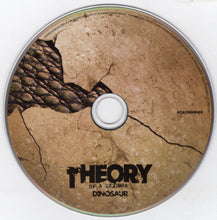 Load image into Gallery viewer, CD with 'Theory of a Deadman' dinosaur design on a white background