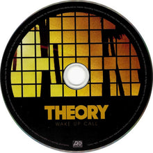 Load image into Gallery viewer, CD with 'Theory' album design featuring geometric patterns and text.