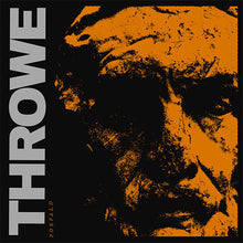 Cargar imagen en el visor de la galería, Album cover with a stylized portrait in orange on a black background, featuring the text &#39;THROWE&#39; and &#39;FORFELD&#39;.