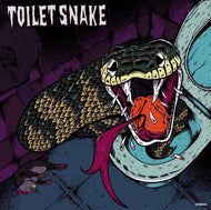 Illustration of a snake emerging from a toilet with the text 'Toilet Snake' above.