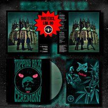 Cargar imagen en el visor de la galería, Record cover with artwork featuring a skull and the text 'Tripping Haze Ceremony'.