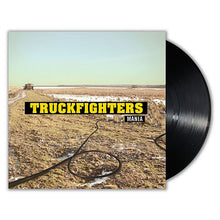 Cargar imagen en el visor de la galería, Vinyl record with 'TRUCKFIGHTERS MANIA' album cover showing a landscape.