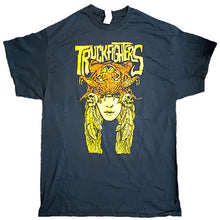 Charger l&#39;image dans la galerie, Black t-shirt with a graphic design and &#39;Truckfighters&#39; text on a white background