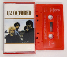 Charger l'image dans la galerie, U2 - October cassette tape front.
