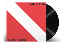Cargar imagen en el visor de la galería, Van Halen 'Diver Down' vinyl record with red and white album cover