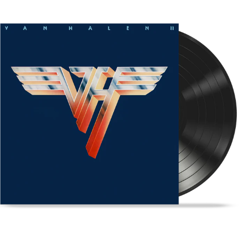 Van Halen - II black vinyl record.