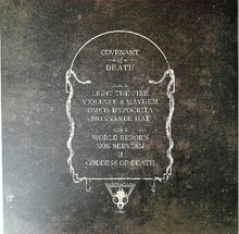 Cargar imagen en el visor de la galería, Album cover with text 'Covenant of Death' on a dark background