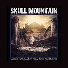 Charger l&#39;image dans la galerie, Album cover for &#39;Skull Mountain&#39; with a fantasy landscape featuring skull-like mountains.