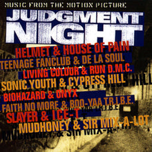 Cargar imagen en el visor de la galería, Various Artists - Judgment Night Soundtrack front compact disc cover.