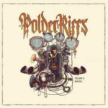Load image into Gallery viewer, Album cover with intricate design and text 'Polder Riffs Volume II' on a beige background