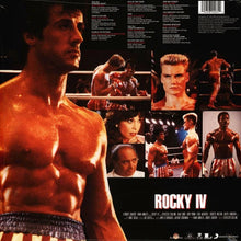 Load image into Gallery viewer, Various Artists - Rocky IV Motion Picture Soundtrack back vinyl record.