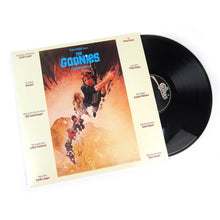 Cargar imagen en el visor de la galería, Various Artists - The Goonies OMP Soundtrack black vinyl record.