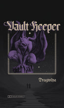 Cargar imagen en el visor de la galería, Cover of 'Vault Keeper' by Dragovha with a purple gargoyle on a dark background.