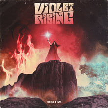 Charger l'image dans la galerie, Violet Rising - Ethereal / Here I am back vinyl record cover.