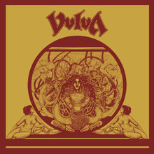 Charger l'image dans la galerie, Album cover with 'Vulva' text and intricate design on a yellow background