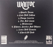 Cargar imagen en el visor de la galería, Warcoe - The Giant's Dream back album cover.