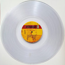 Cargar imagen en el visor de la galería, Clear vinyl record with a colorful label on a white background