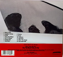 Load image into Gallery viewer, Album cover with silhouettes of people and a list of track titles on a gray background.