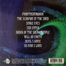 Load image into Gallery viewer, back cover of album 'Optical Delusions' by the band Warlung