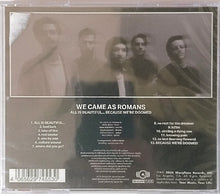 Charger l'image dans la galerie, We Came As Romans - All Is Beautiful Because We Are Doomed back compact disc cover.