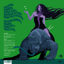 Charger l'image dans la galerie, Illustration of a woman with a creature on a green background