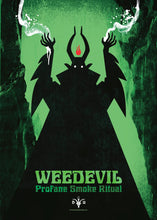 Cargar imagen en el visor de la galería, WeeDevil - Profane Smoke Ritual poster.