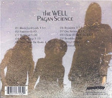 Cargar imagen en el visor de la galería, Album cover for 'The Well' by Pagan Science with three hooded figures and a list of tracks.
