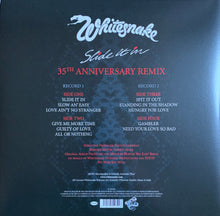 Load image into Gallery viewer, Whitesnake - Slide It In back vinyl record cover.
