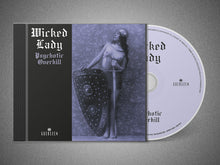 Cargar imagen en el visor de la galería, CD cover and disc of 'Wicked Lady' by Psychofic Overkill on a gray background