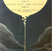 Charger l'image dans la galerie, Album cover with a stylized moon and cloud design, featuring text on two sides.