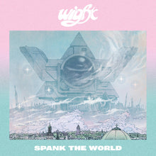 Charger l'image dans la galerie, Album cover with a futuristic spaceship design and 'wizfx' branding on a gradient background.