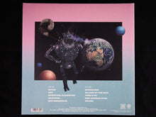 Charger l'image dans la galerie, Vinyl record cover with space-themed design featuring a robot and Earth.