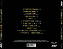 Cargar imagen en el visor de la galería, Wishbone Ash - Coat Of Arms back compact disc cover.