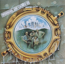 Cargar imagen en el visor de la galería, The product image shows the cover art of the CD album 'Wishbone Ash - Locked In'. It features an illustration of the band members inside a circular structure with a cityscape in the background.