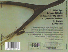 Cargar imagen en el visor de la galería, Wishbone Ash - Wishbone Ash back compact disc cover artwork.