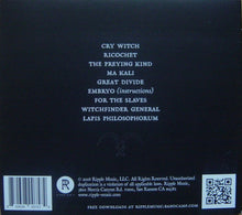 Load image into Gallery viewer, Witchcryer - Cry Witch back compact disc cover artwork.
