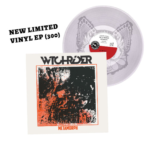 Vinyl record with cover and text 'New Limited Vinyl EP (300)' on a white background