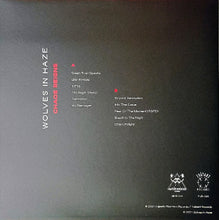 Cargar imagen en el visor de la galería, Album cover with tracklist and branding for 'Wolves in Haze' by Chaos Reigns on a dark background.