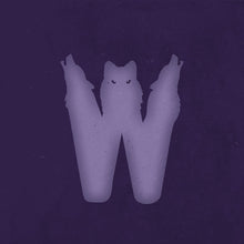 Charger l'image dans la galerie, CD cover art featuring a purple hue with a silhouette of a wolf in a haze.