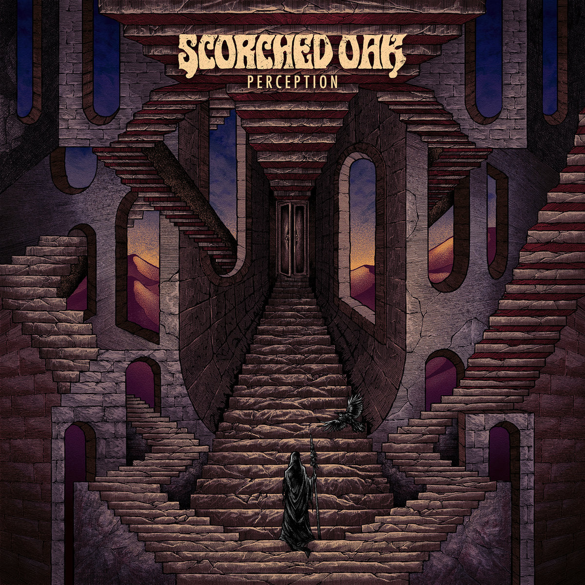 Scorched Oak - Perception (Vinyl/Record) – The Cosmic Peddler