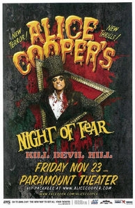 Alice Cooper - Denver 2012 (Poster)