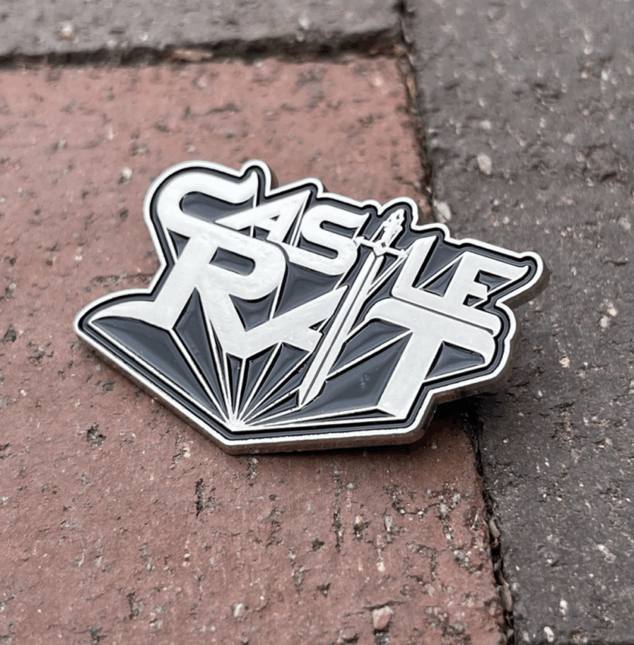 Castle Rat - Logo Lapel Pin