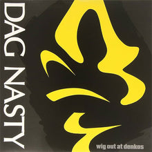 Load image into Gallery viewer, Album cover with yellow abstract design and 'Dag Nasty' text on a black background