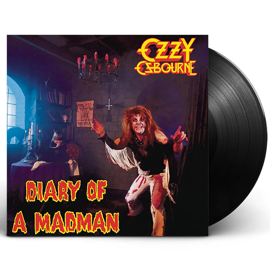 Ozzy Osbourne Diary of a Madmanピクチャーレコード OZZY OZBOURNE Diary Of A Madman LP Vinyl & Cover VG+ 1981 FZ